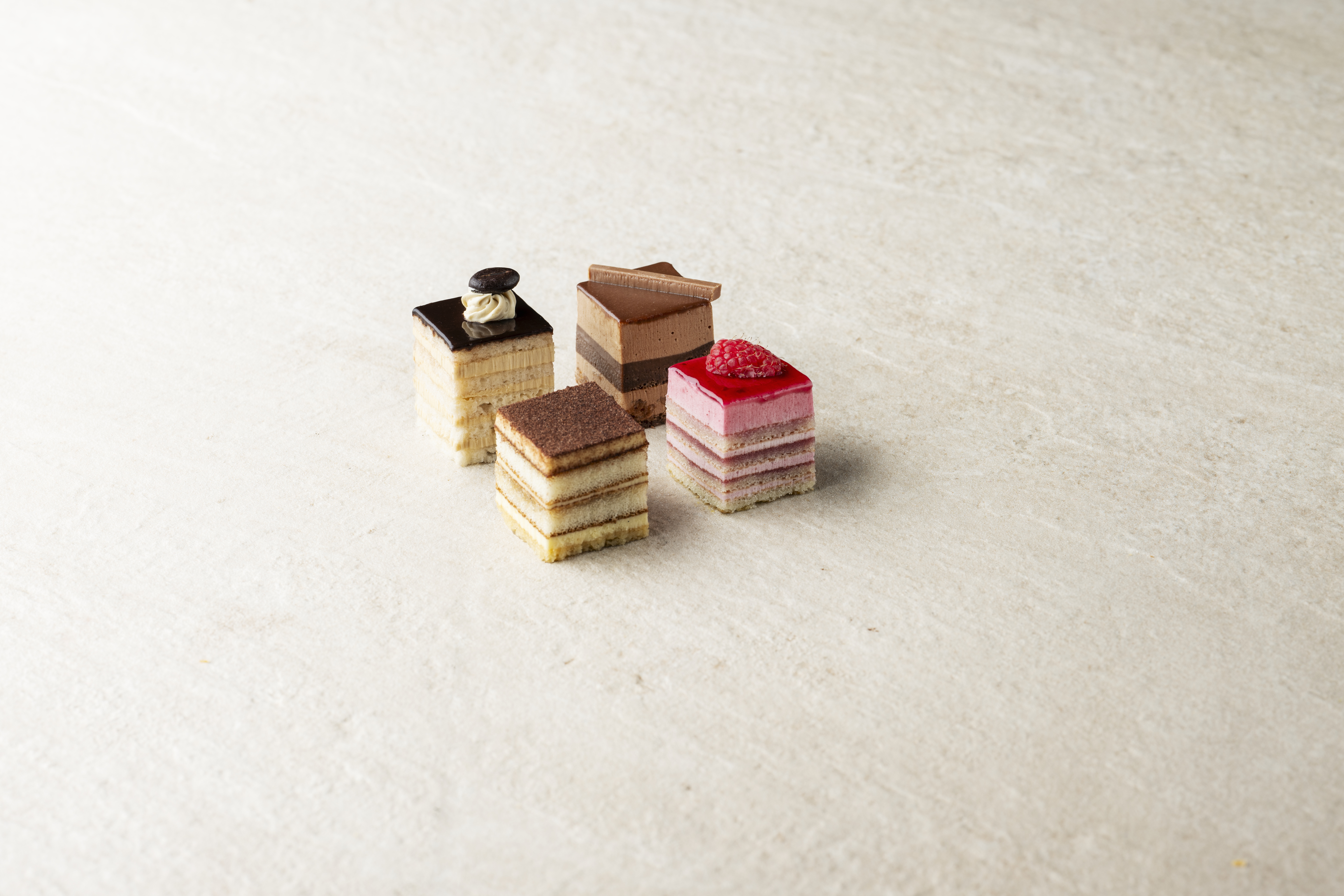 Assortiment mini bavarois 4 Stuks