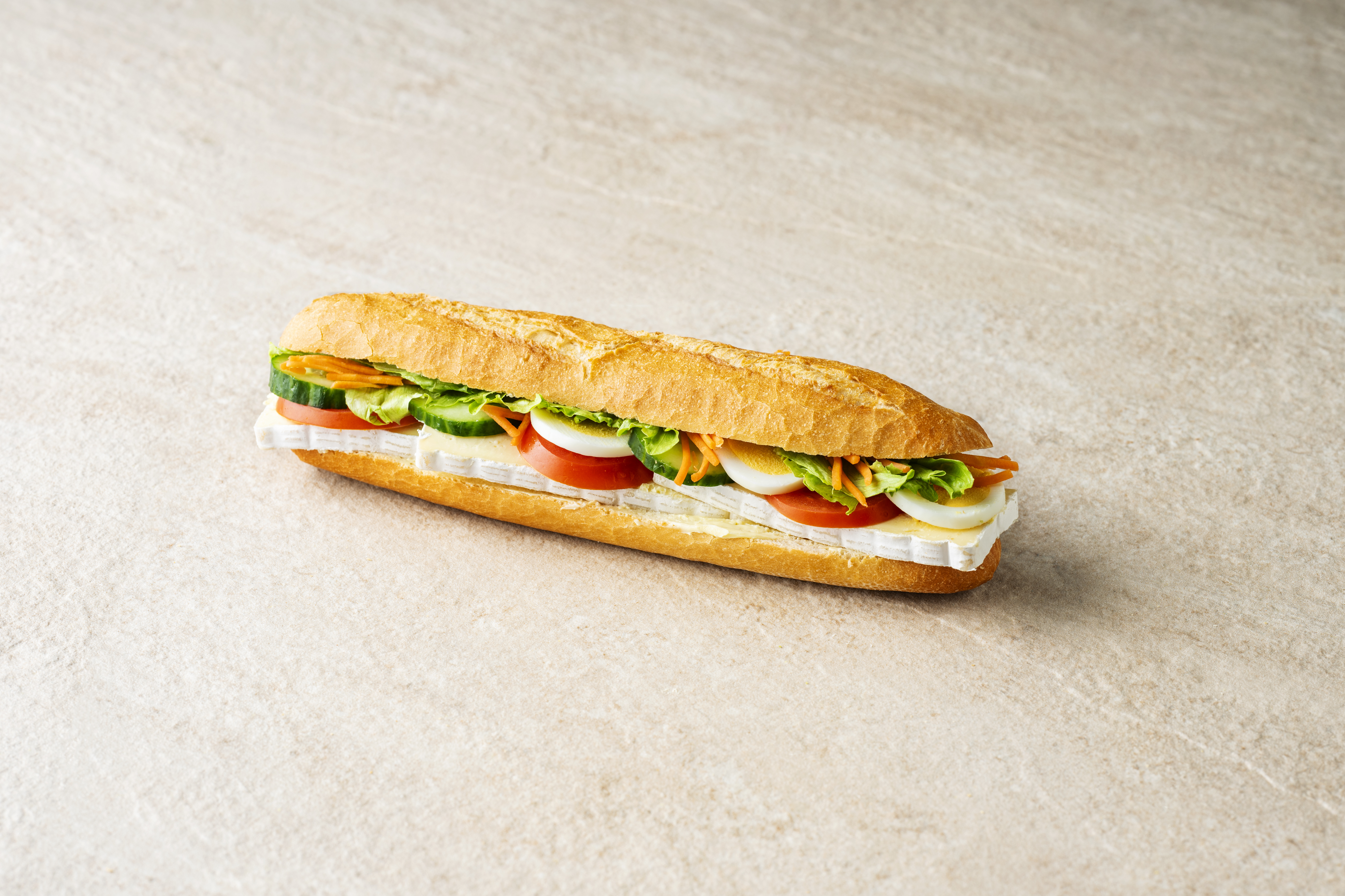 Brie met groenten