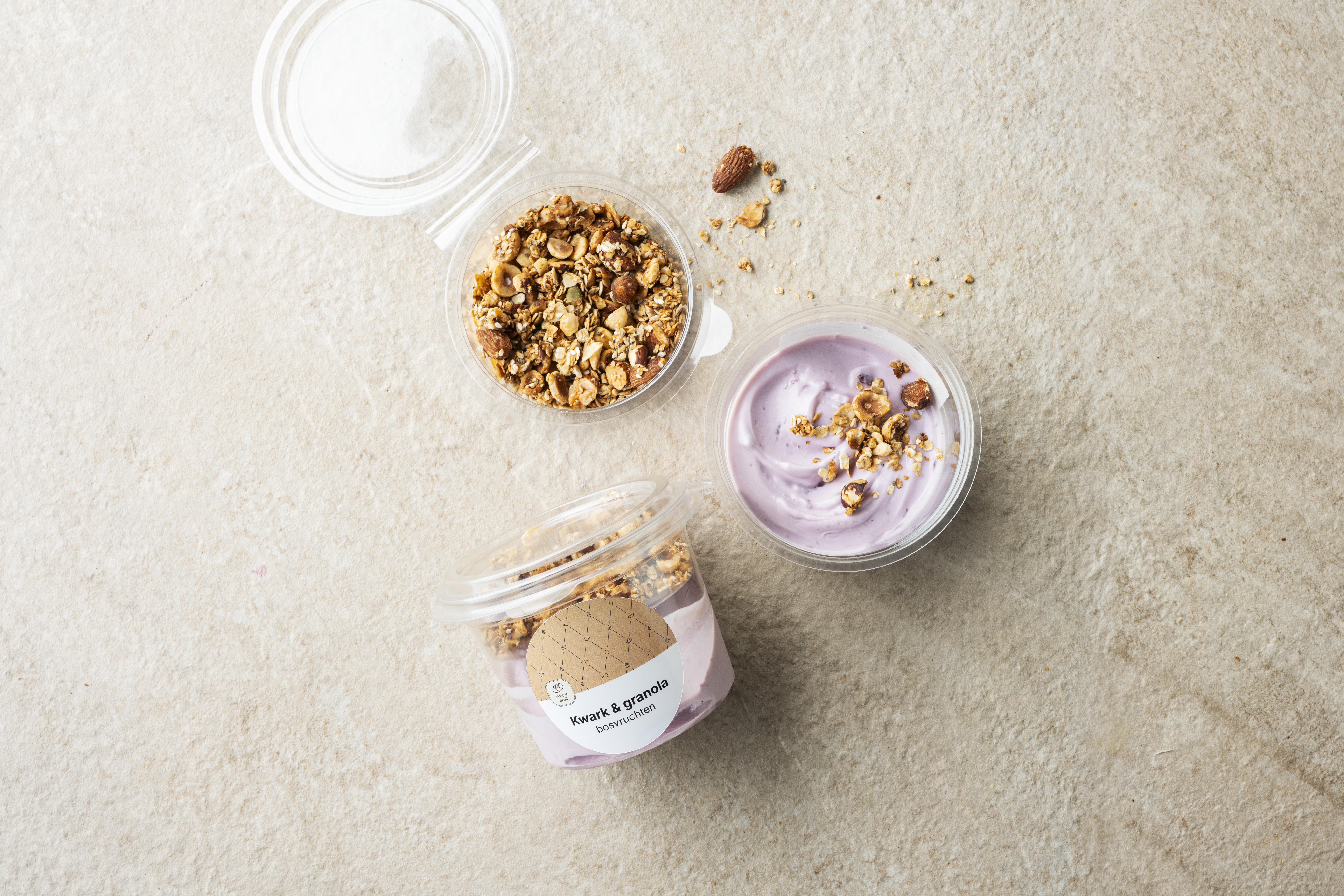 Kwark & Granola Bosvruchten
