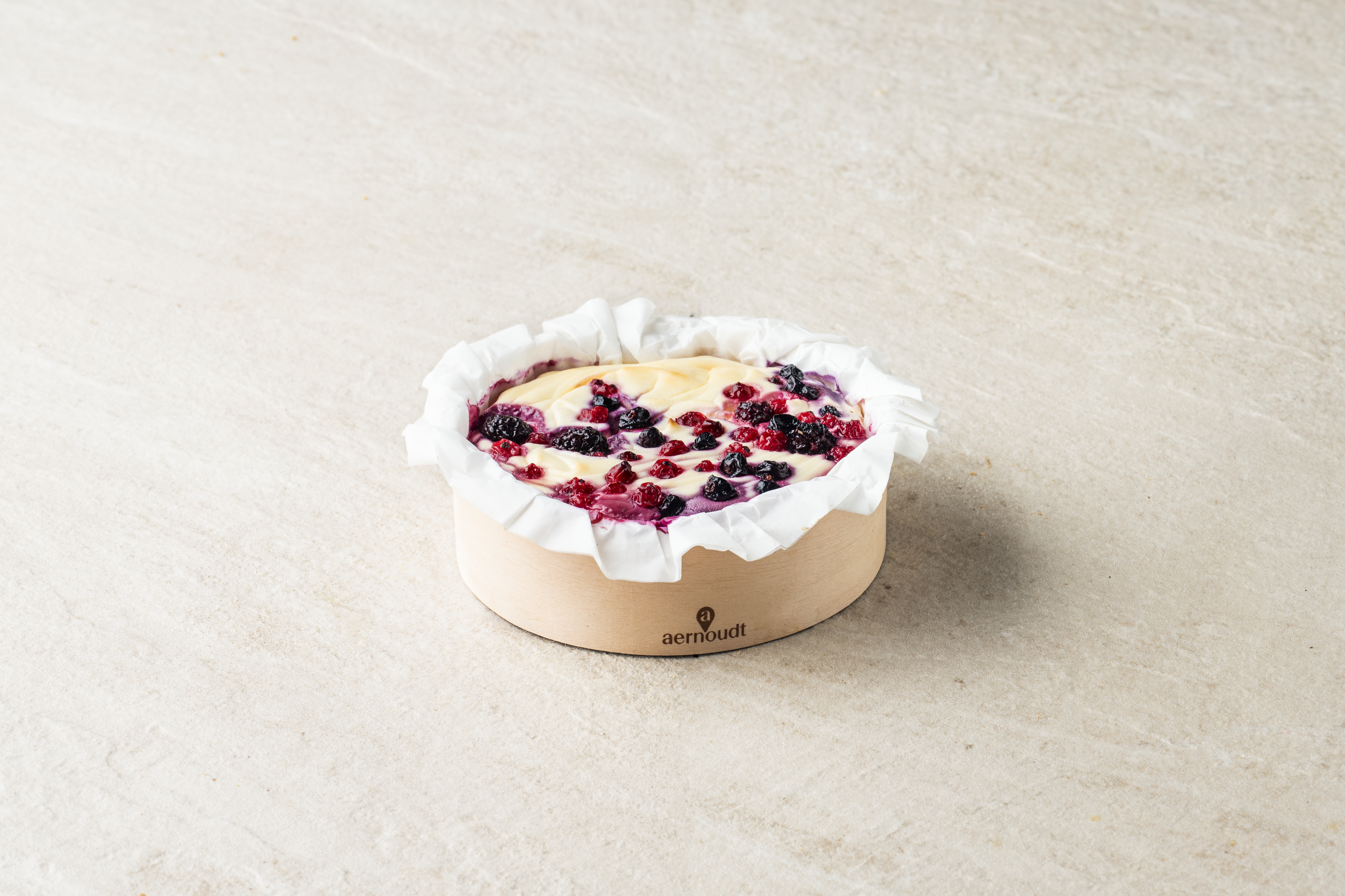 Cheesecake met rode vruchten